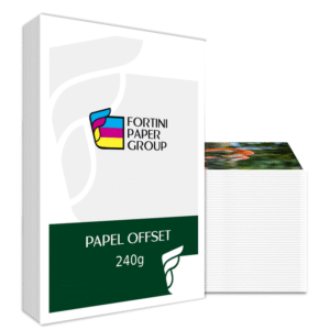 Papel Offset Fortini A4 240g 500 Folhas